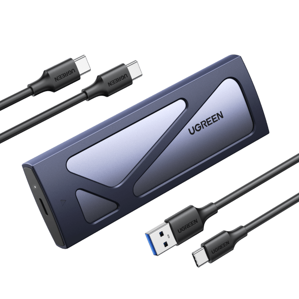 10Gbps M.2 NVMe SSD Hard Drive Enclosure 2 Cables