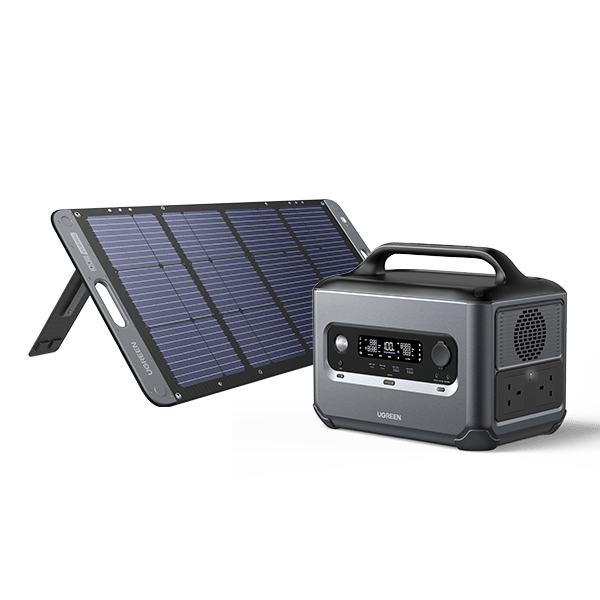 Ugreen 1200W 1024WH Solar Generator - UGREEN-15055A+15113