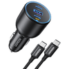 Ugreen 130W PD Car Charger 3 Ports with 100W USB-C Cable - UGREEN - 90889