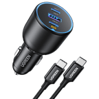 Ugreen 130W PD Car Charger 3 Ports with 100W USB-C Cable - UGREEN - 90889
