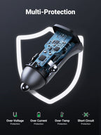 Ugreen 24W PD Car Charger 2 Ports - UGREEN-30780