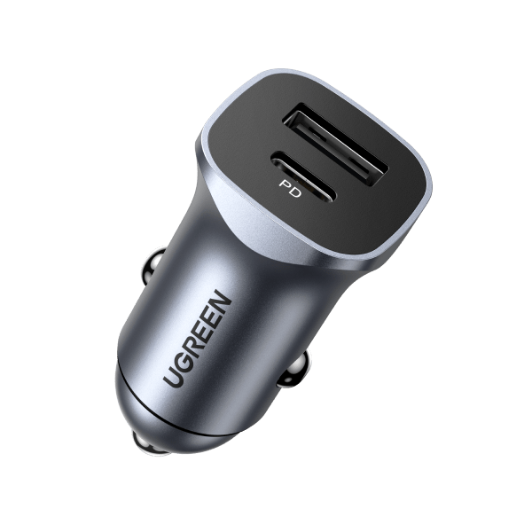 Ugreen 24W PD Car Charger 2 Ports - UGREEN-30780