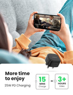 Ugreen 25W PD Wall Charger USB C Port - UGREEN-50577