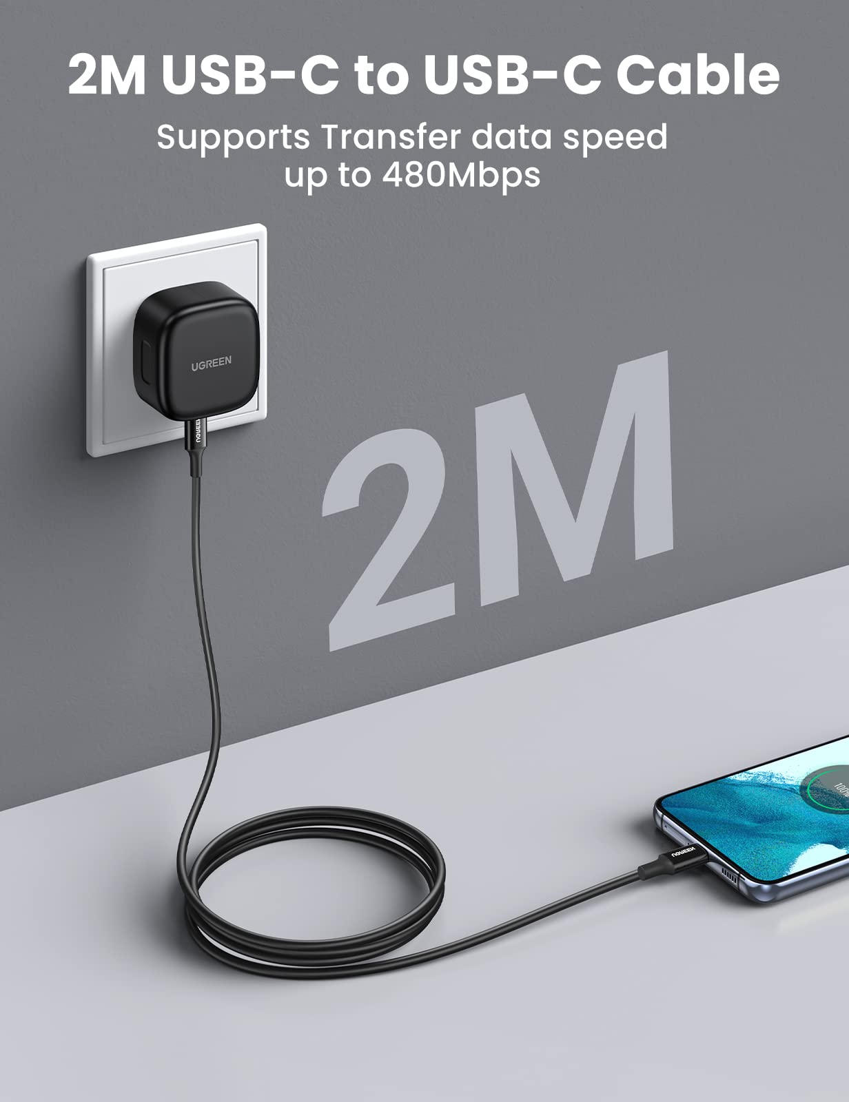 Ugreen 25W PD Wall Charger USB C Port - UGREEN-50577