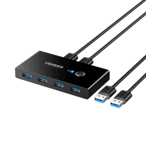 UGREEN 4 Port USB 3.0 5Gbps High-Speed Switch Selector