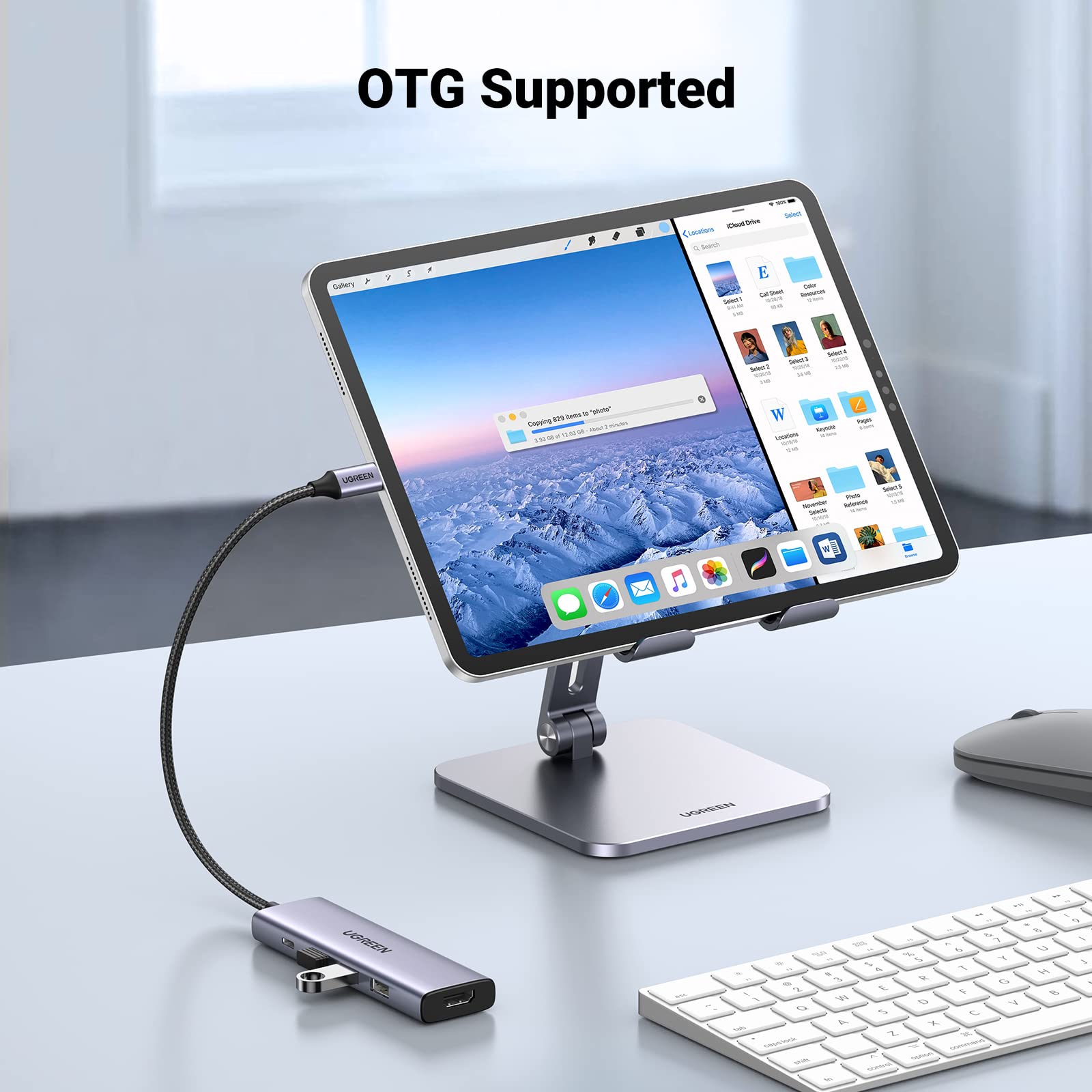 Ugreen 5-in-1 USB-C Hub (100W PD, 4K@30Hz HDMI) - UGREEN-15596