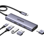 Ugreen 5-in-1 USB-C Hub (100W PD, 4K@30Hz HDMI) - UGREEN-15596