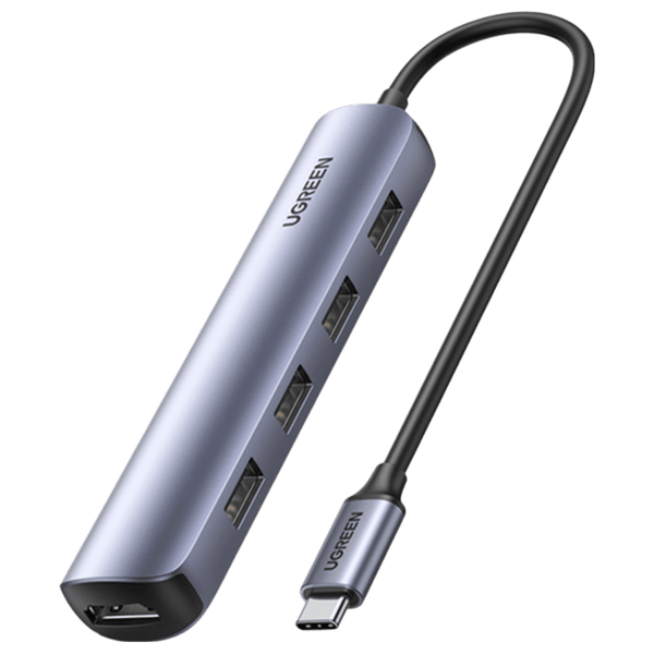 Ugreen 5-in-1 USB-C Hub (4K@30Hz HDMI, 4 USB 3.0) - UGREEN - 20197