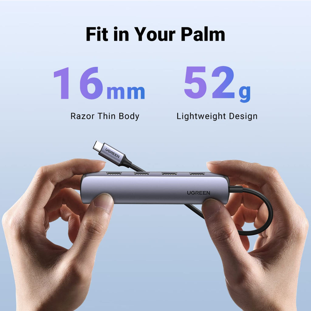 Ugreen 5-in-1 USB-C Hub (4K@30Hz HDMI, 4 USB 3.0) - UGREEN-20197