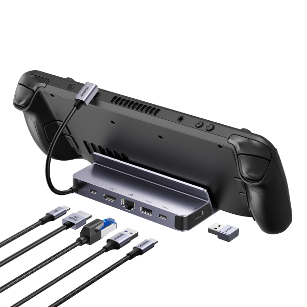 Ugreen 6-in-1 4k HDMI Fast Charge Universal Docking Station - UGREEN-15388