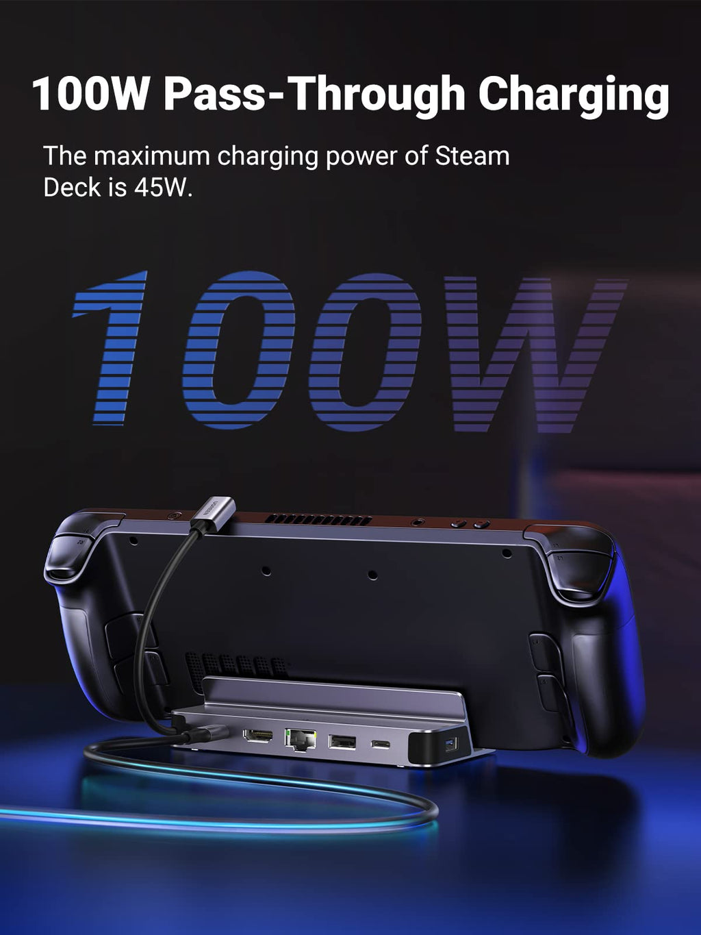 Ugreen 6-in-1 4k HDMI Fast Charge Universal Docking Station - UGREEN-15388