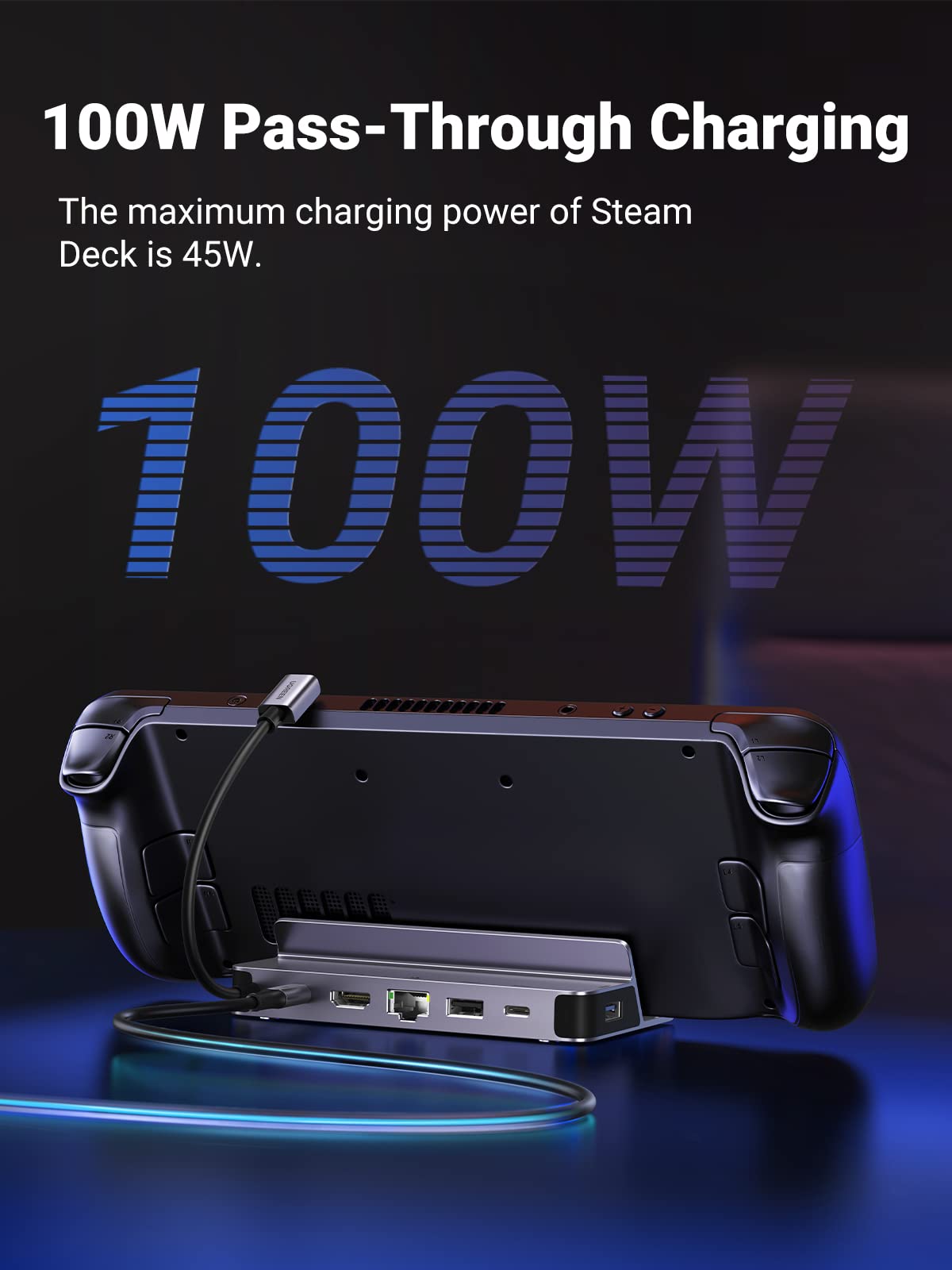 Ugreen 6-in-1 4k HDMI Fast Charge Universal Docking Station - UGREEN-15388