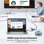 Ugreen 6-in-1 USB-C Hub (100W PD, 4K@30Hz HDMI) - UGREEN-70410