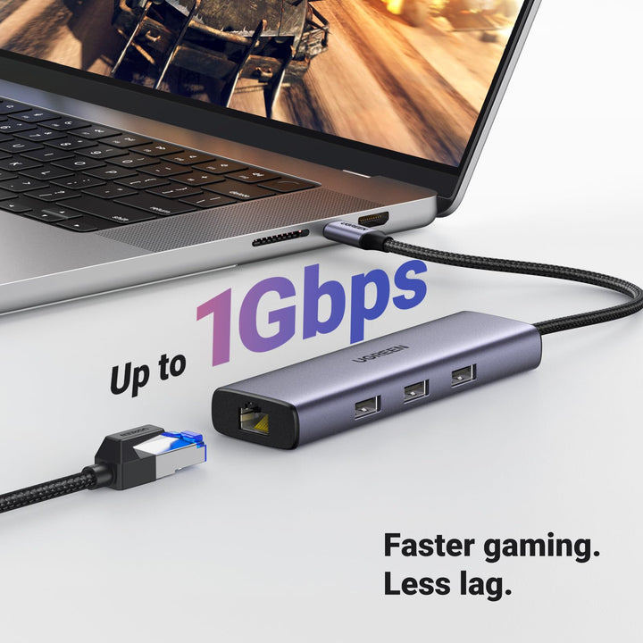 Ugreen 6-in-1 USB-C Hub (100W PD, 4K@30Hz HDMI) - UGREEN-15598