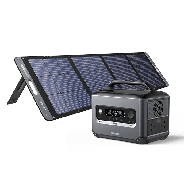 Ugreen 600W 680Wh Solar Generator - UGREEN-15051A+15114