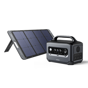 UGREEN 600W 680Wh Solar Generator with Solar Panel