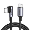 Ugreen 60W Fast Charge Right Angle USB C to USB C Cable - UGREEN-50122
