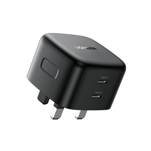 Ugreen 65W GaN Wall Charger 2 Ports Black - UGREEN-70868