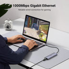 Ugreen 7-in-1 USB-C Hub (4K@30Hz HDMI, RJ45 Ethernet) - UGREEN-90568