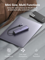 Ugreen 7-in-1 USB-C Hub (4K@60Hz HDMI, RJ45 Ethernet) - UGREEN-60515