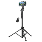 Ugreen 70 inch Phone Tripod with Bluetooth Remote - Aluminum - UGREEN - 15609