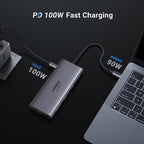 Ugreen 9-in-1 USB-C Hub (10Gbps USB 3.2, 4K@60Hz HDMI) - UGREEN-15532