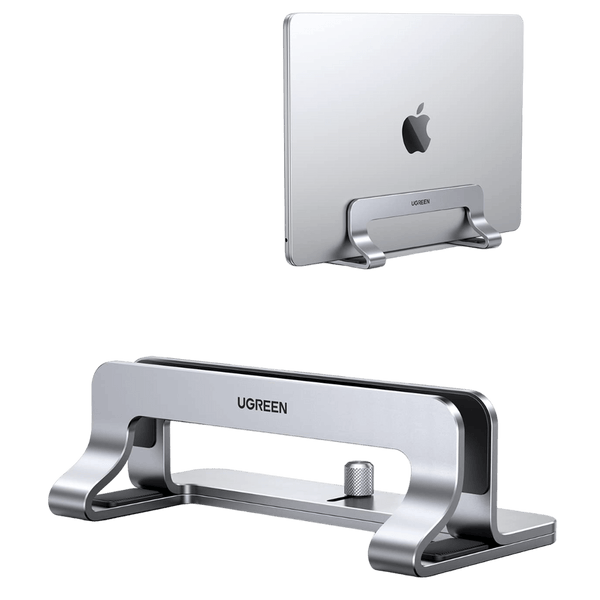 Ugreen Adjustable Width Vertical Laptop Stand (Grey) - UGREEN - 20471