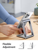 Ugreen Aluminum Foldable Phone Stand (Gray) - UGREEN-80708