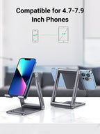 Ugreen Aluminum Foldable Phone Stand (Gray) - UGREEN-80708