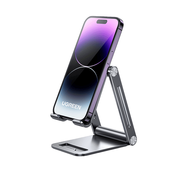 Ugreen Aluminum Foldable Phone Stand (Gray) - UGREEN - 80708