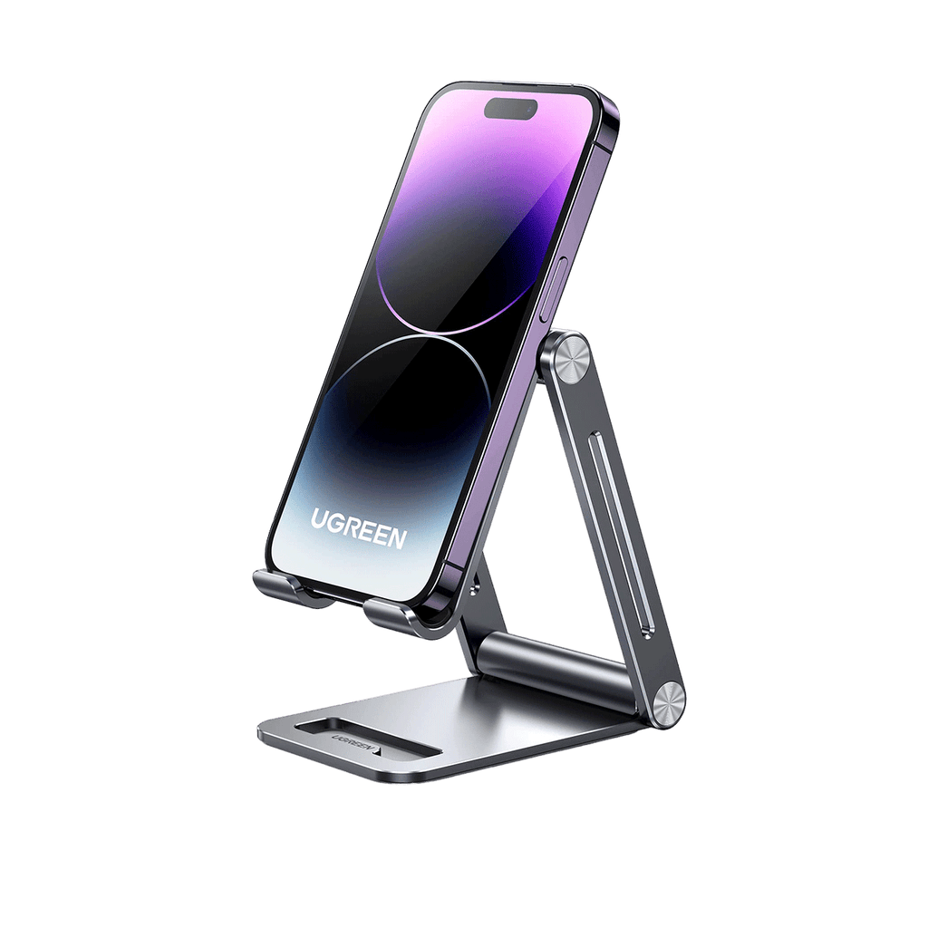 Ugreen Aluminum Foldable Phone Stand (Gray) - UGREEN - 80708