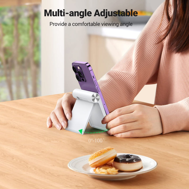 Ugreen Angle Adjustable Portable Phone Stand (White) - UGREEN-30285