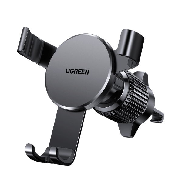 Ugreen Auto Lock 360° Adjustable Air Vent Car Phone Holder (Black) - UGREEN-15814