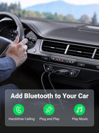 Ugreen Bluetooth 5.1 Transmitter & Receiver 2-in-1, Bluetooth Aux Adapter - UGREEN-60300