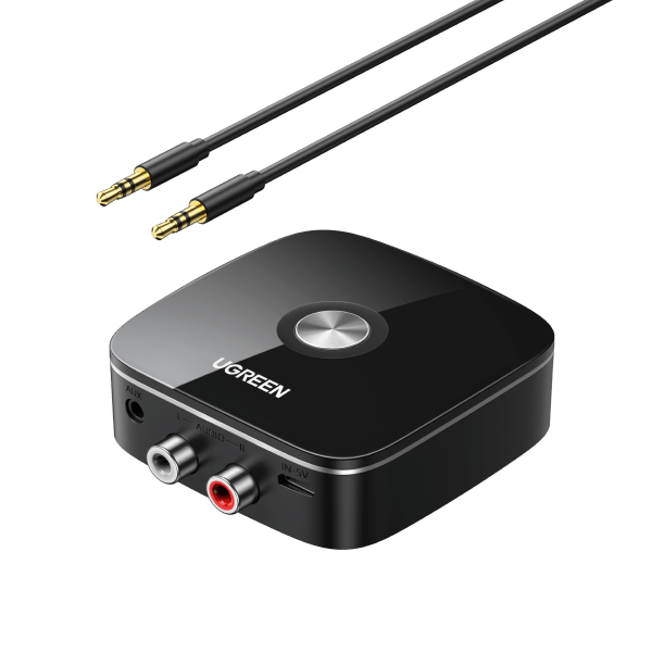 Bluetooth Receiver Auto Kit 5,3 Wireless USB Dongle auf 3,5mm Jack