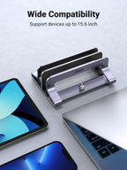 Ugreen Dual Slot Adjustable Width Vertical Laptop Stand - UGREEN-60643