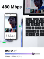 Ugreen Fast Charging Right Angle 3A 90 Degree Type C Charger Cable - UGREEN-20855