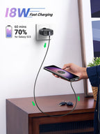 Ugreen Fast Charging Right Angle 3A 90 Degree Type C Charger Cable - UGREEN-20855
