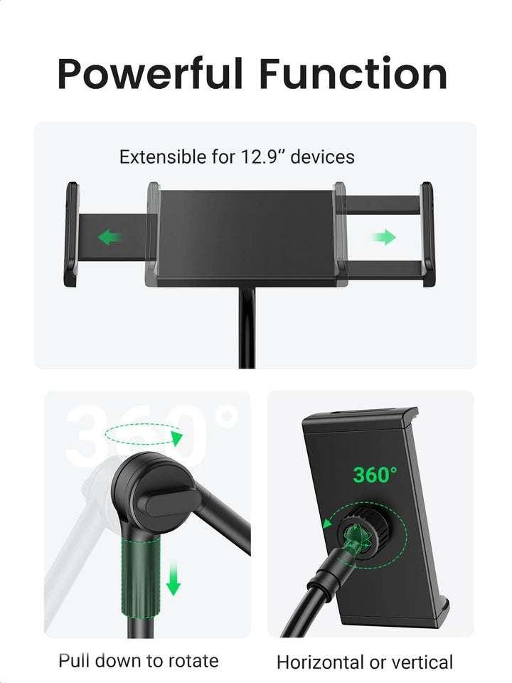 Ugreen Flexible Arm 360° Adjustable Tablet Holder - UGREEN-90296