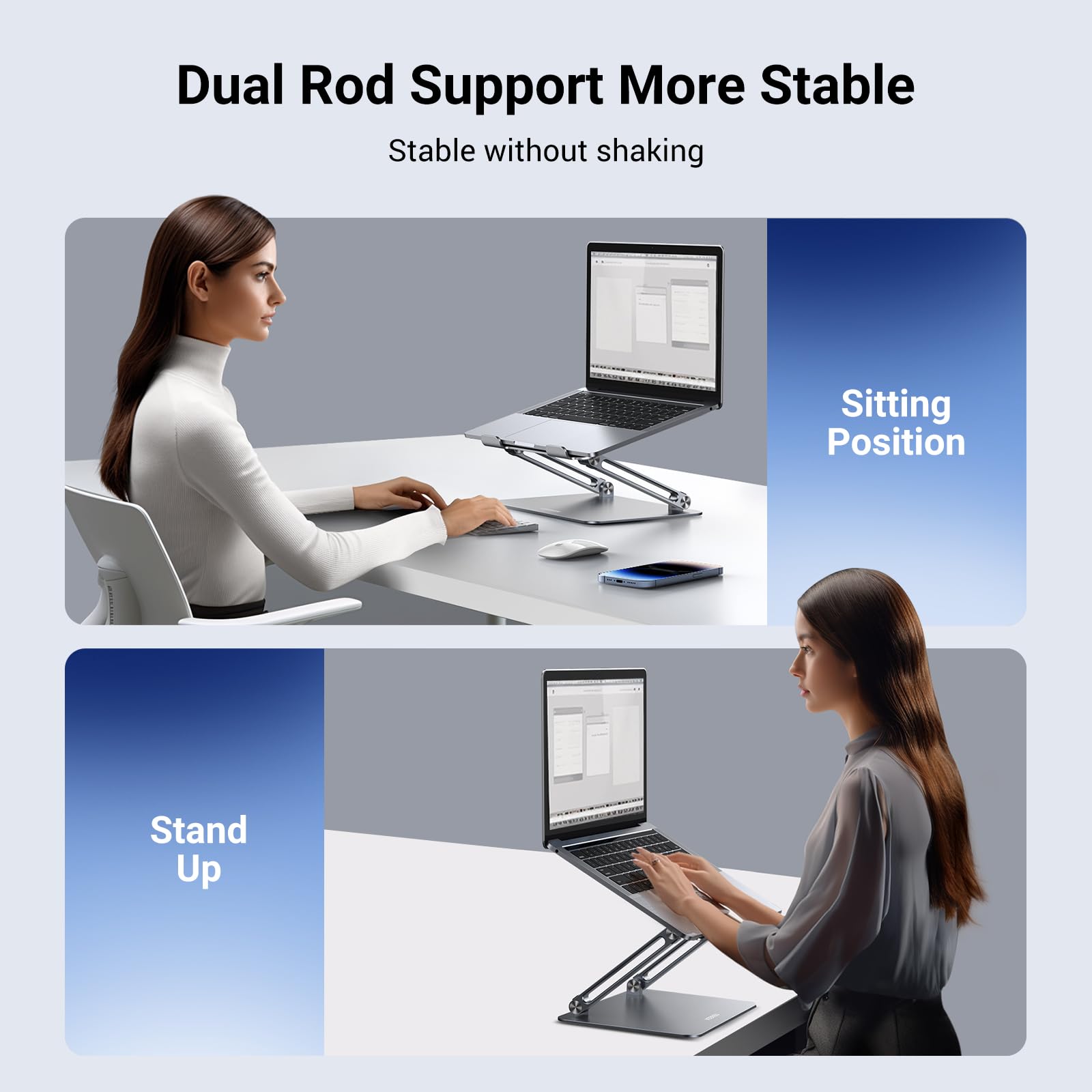 Ugreen Foldable Dual Rod Laptop Stand - UGREEN-15925