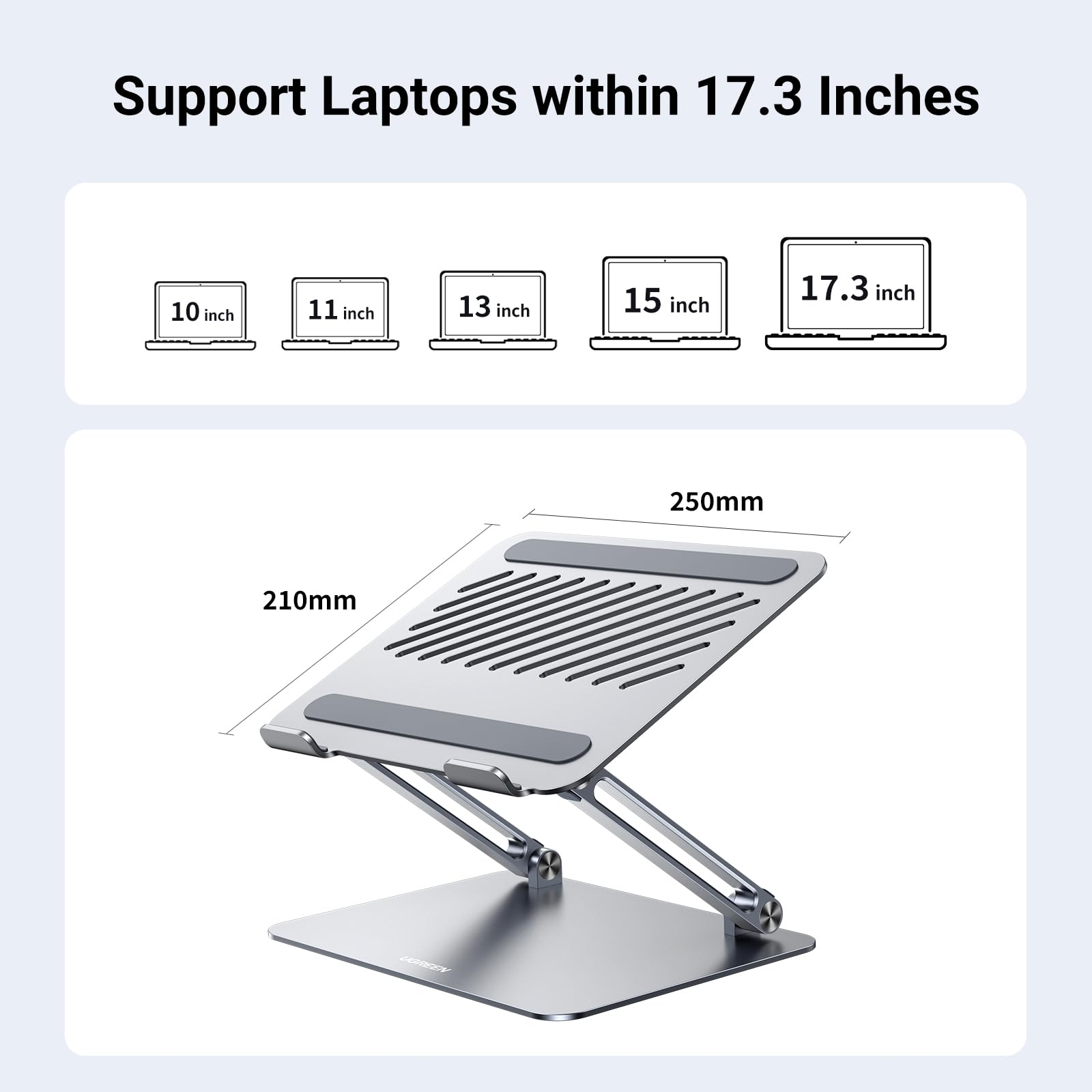 Ugreen Foldable Dual Rod Laptop Stand - UGREEN-15925