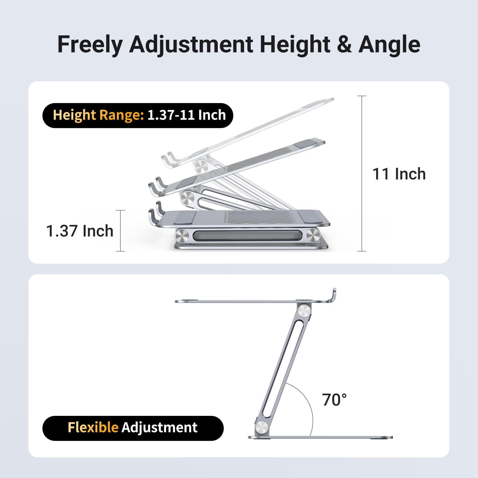 Ugreen Foldable Dual Rod Laptop Stand - UGREEN-15925