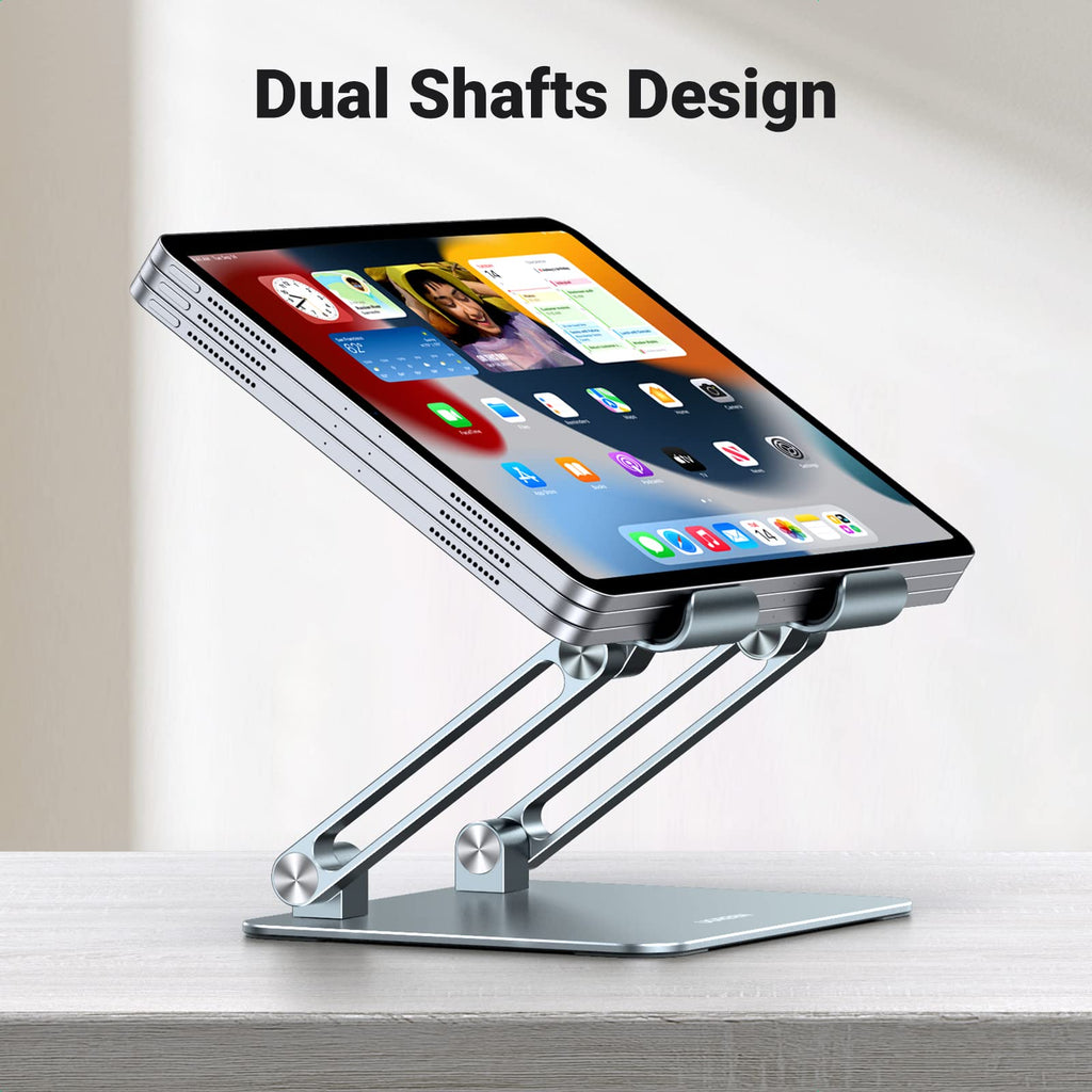 Ugreen Foldable Dual Rod Tablet Stand (Silver) - UGREEN-90396