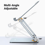 Ugreen Foldable Dual Rod Tablet Stand (Silver) - UGREEN-90396