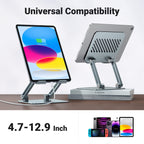 Ugreen Foldable Dual Rod Tablet Stand (Silver) - UGREEN-90396