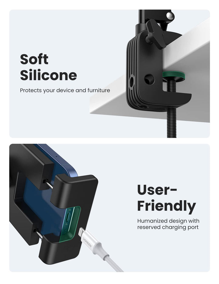 UGREEN Lazy Arm 360° Adjustable Tablet Holder - UGREEN-50394