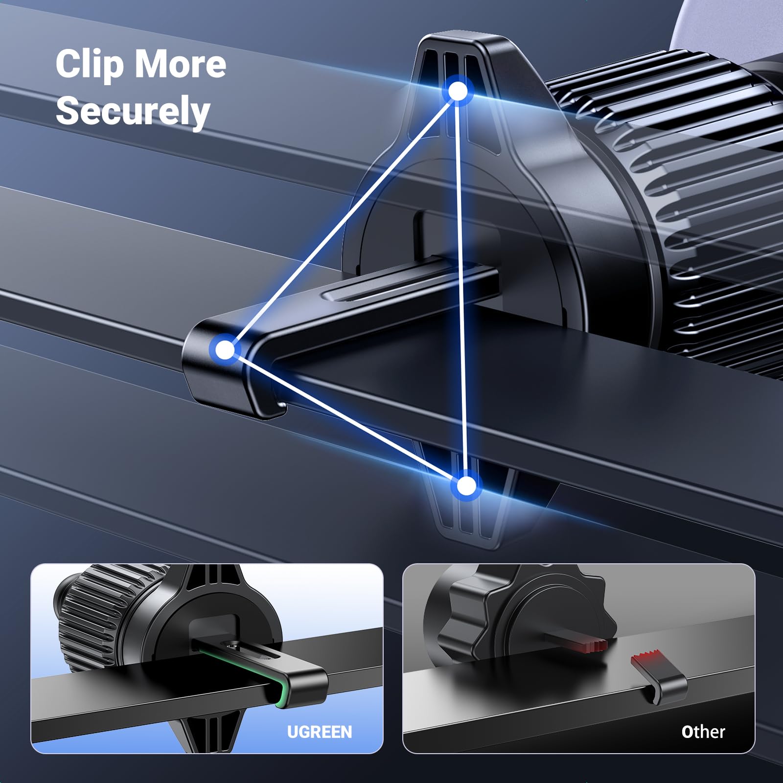 Ugreen Magnetic Phone Car Mount - 360° Swing Arm - UGREEN - 25319
