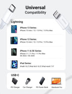 Ugreen MFi Certified iPhone Charger USB C to Lightning Cable - UGREEN-10493