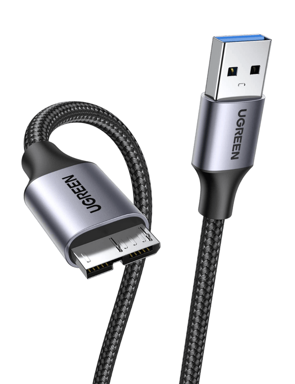 Ugreen Micro USB-B 3.0 Hard Drive Cable - 5Gbps - UGREEN - 80792