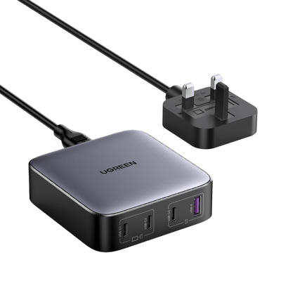 UGREEN Nexode 65W GaN Chargeur USB C 3 Ports ave…